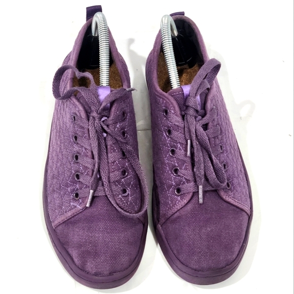 So iLL Casual Shoes Lace Up Sneakers Women 8.5/ Men 7 Purple Monochromatic‎ - Picture 9 of 12